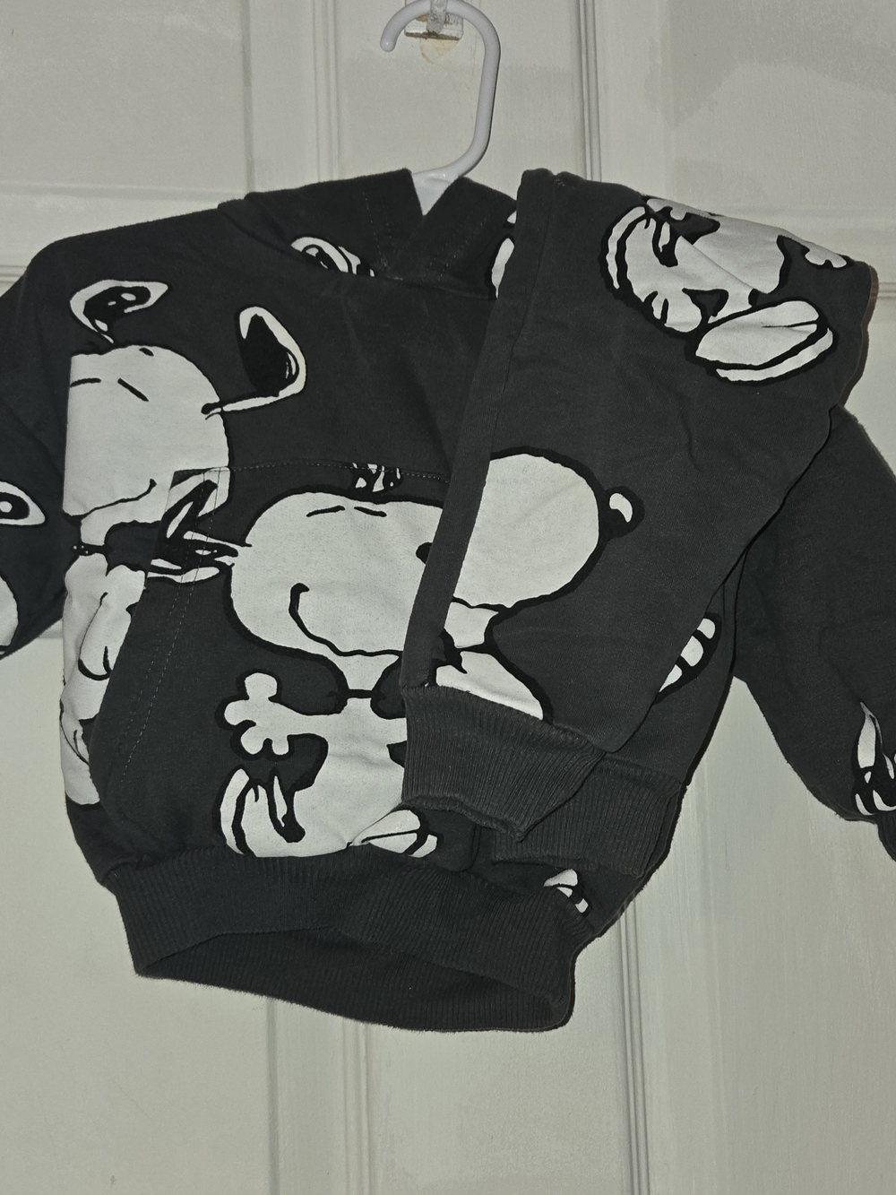 Peanuts’ Snoopy Hoodie + Sweatpants Children's Jogging Set SZ 12M